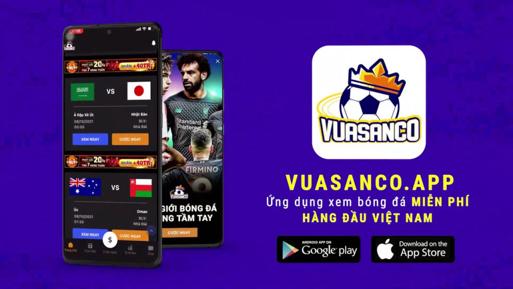 Hướng dẫn xem bóng đá tại Vuasanco