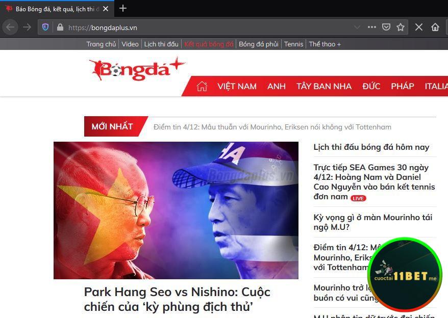 Thông tin bóng đá tại Bongdaplus đa dạng