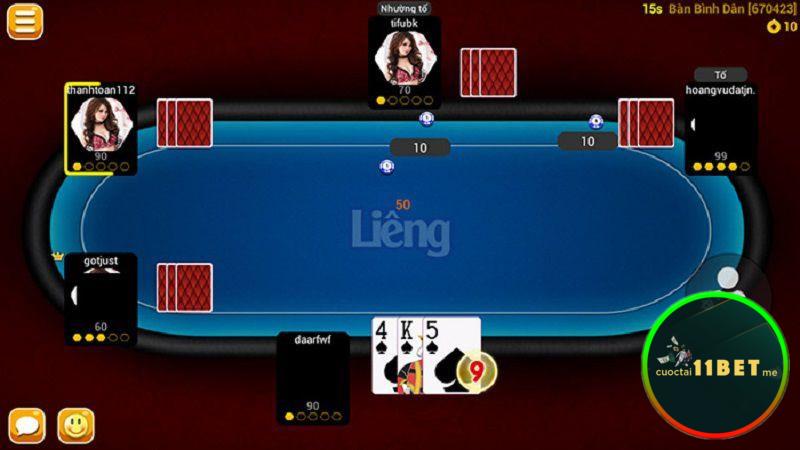 Cách chơi game bài liêng hiện nay bet thủ cần biết