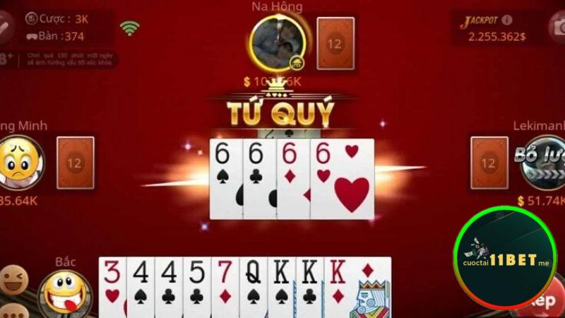 Sắp xếp chất và thứ tự trong bài tiến lên ra sao?