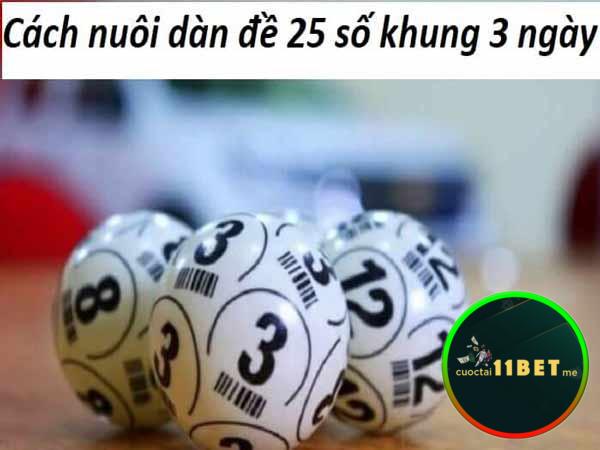 Những phương pháp soi cầu dàn đề 25 số hiệu quả nhất hiện nay