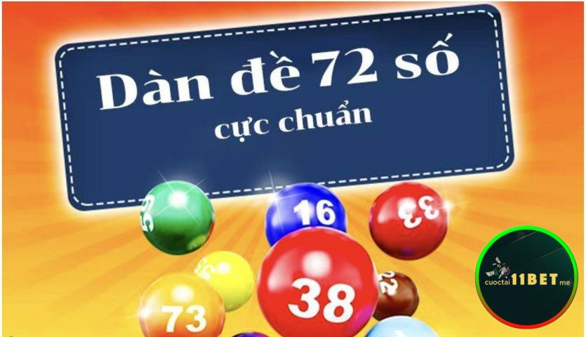 Dàn đề 72 số là gì?