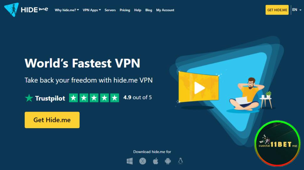 Cách fake IP bằng Hide.me VPN có cung cấp gói free cho người dùng