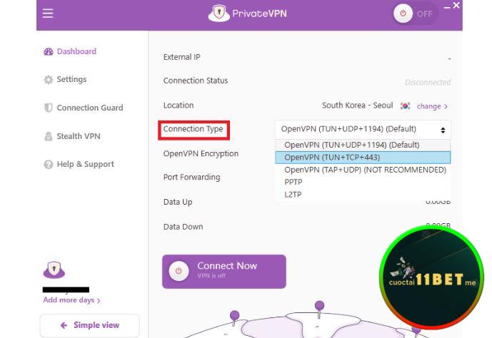 Cách fake IP bằng Private VPN