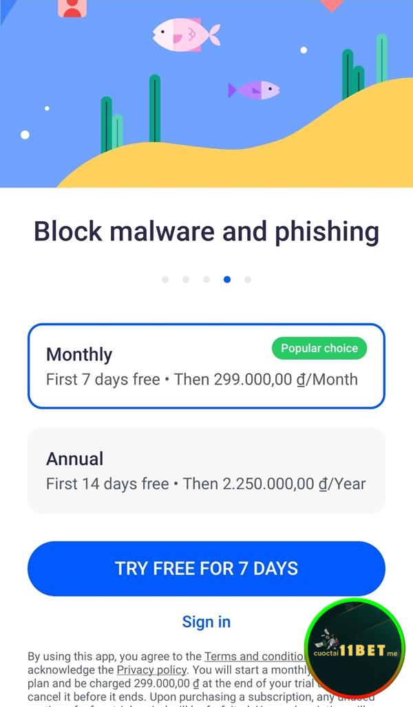 Nhấn “Singin” nhập địa chỉ email 