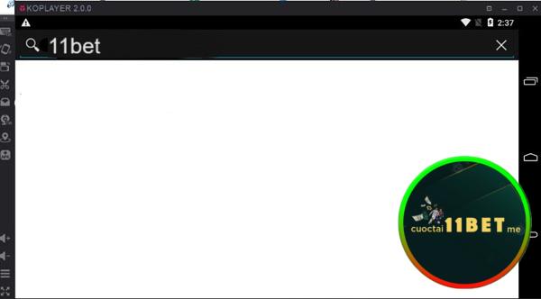 Nhấn tìm kiếm nhà cái 11bet và truy cập vào link chính thống